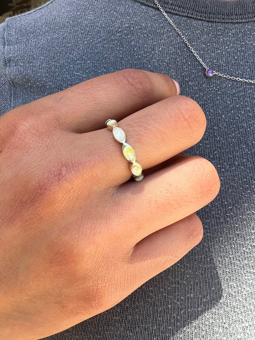 Cremation Eternity Ring - .960 Silver
