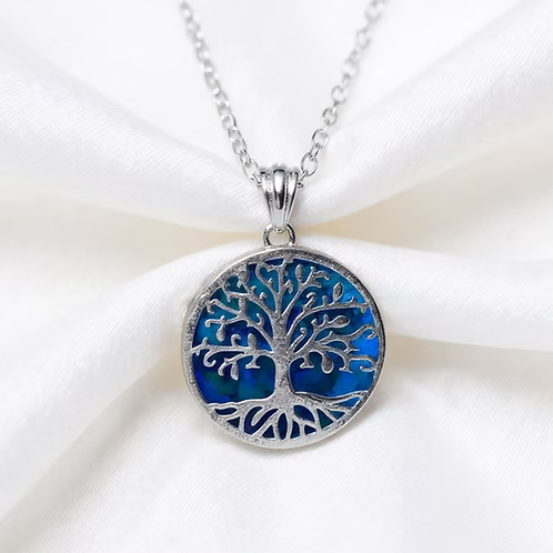 Cremation Everlasting Tree of Life Pendant - .960 Silver
