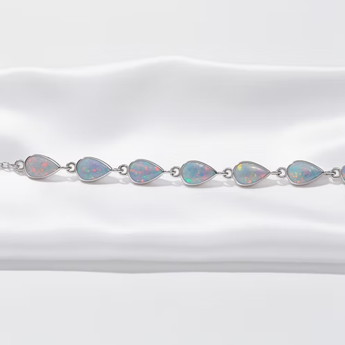Cremation Heartfelt Teardrop Bracelet