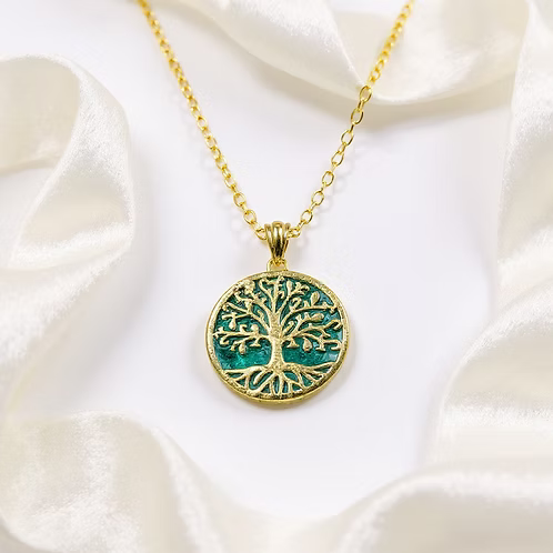 Cremation Everlasting Tree of Life Pendant - .960 Silver